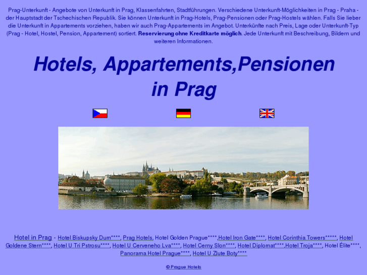 www.prag-unterkunft.de