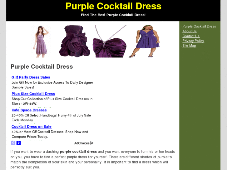 www.purplecocktaildress.net