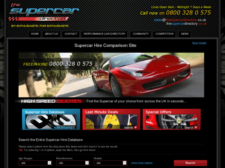 www.thesupercardirectory.com