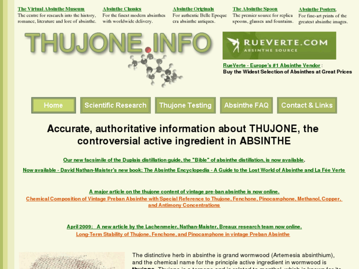 www.thujone.info