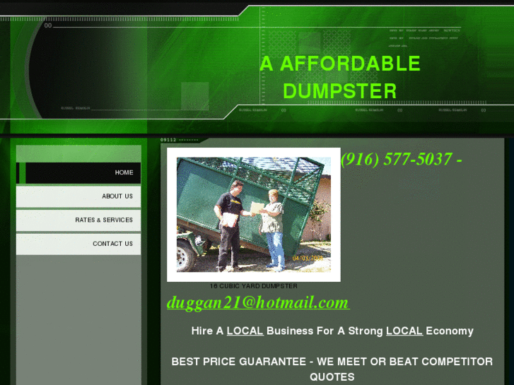 www.affordabledumpster.com