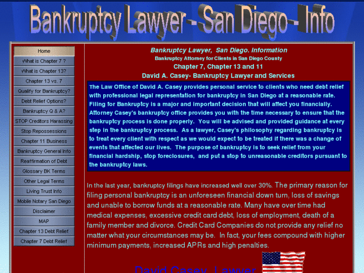 www.bankruptcylawyersandiego.info