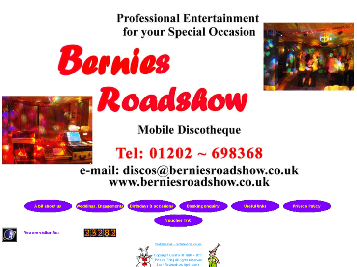 www.berniesroadshow.co.uk