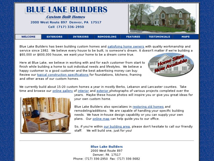 www.bluelakecustomhomes.com