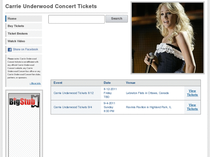 www.carrieunderwoodconcerts.com