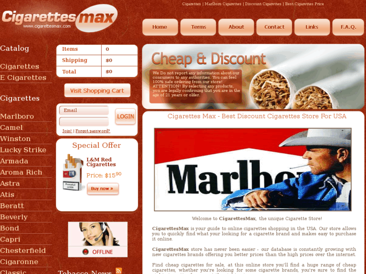 www.cigarettesmax.com