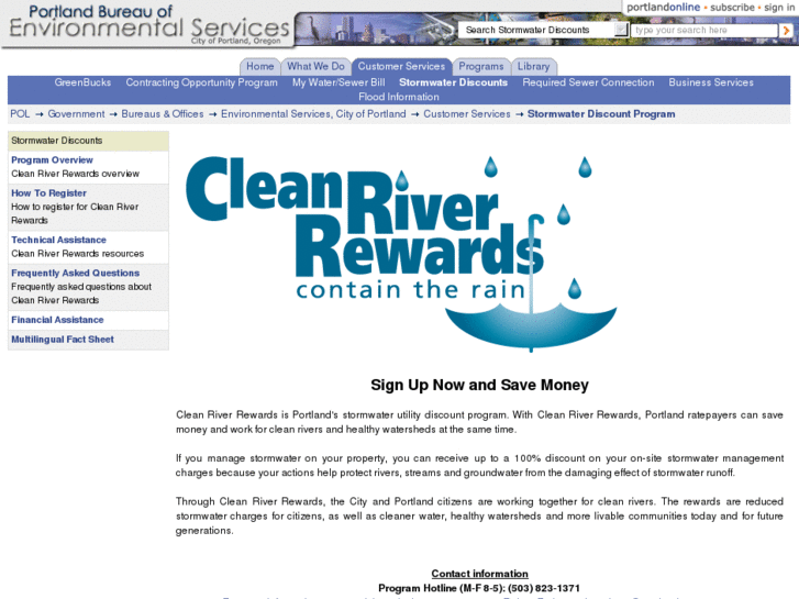 www.cleanriverrewards.com