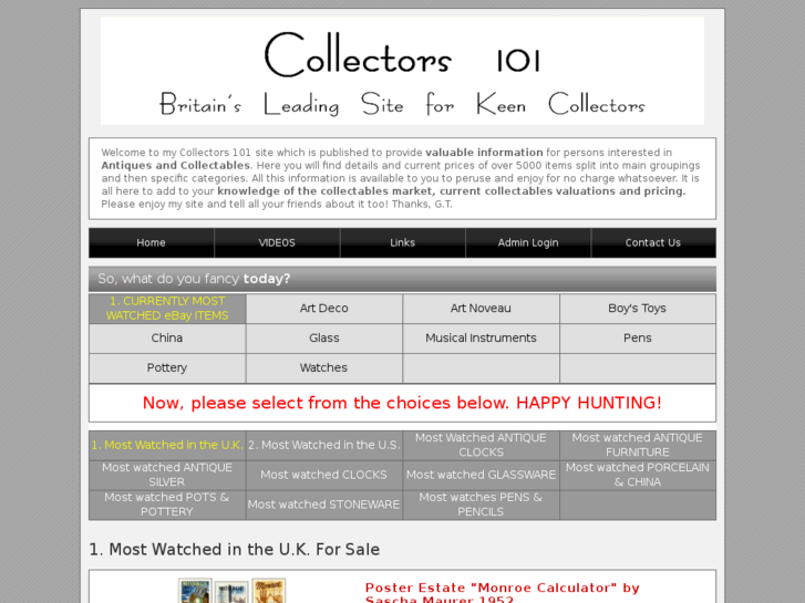 www.collectorscorner.net