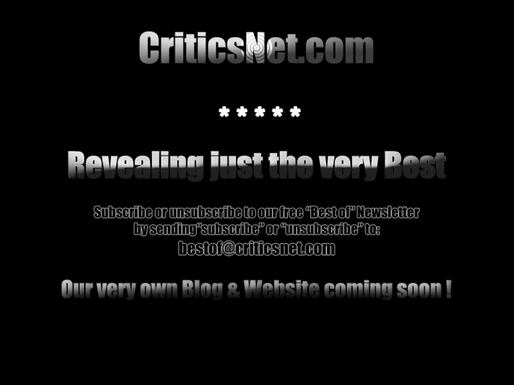 www.criticsnet.com