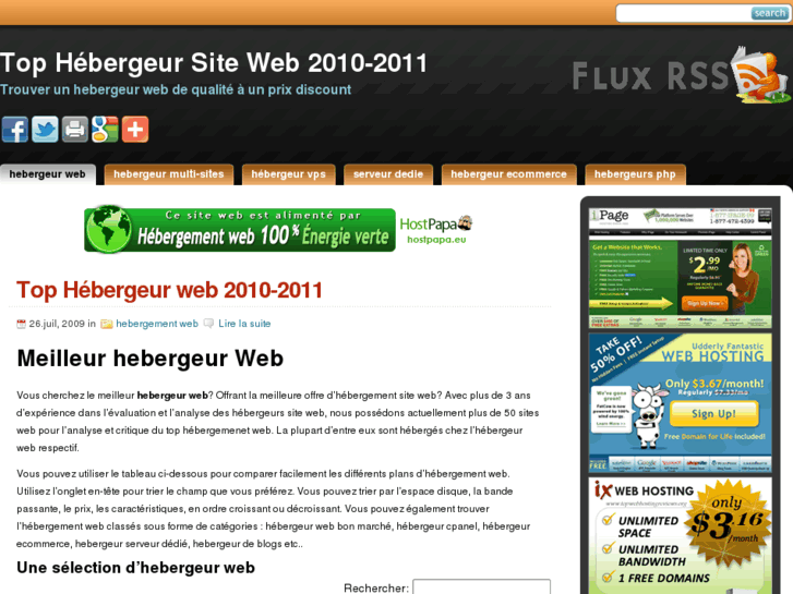 www.hebergeur-site-web.com