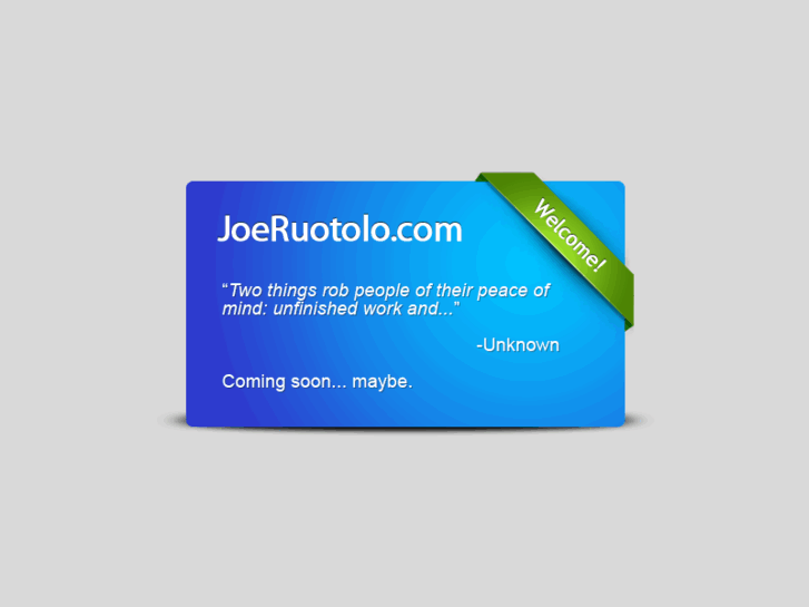 www.joeruotolo.com