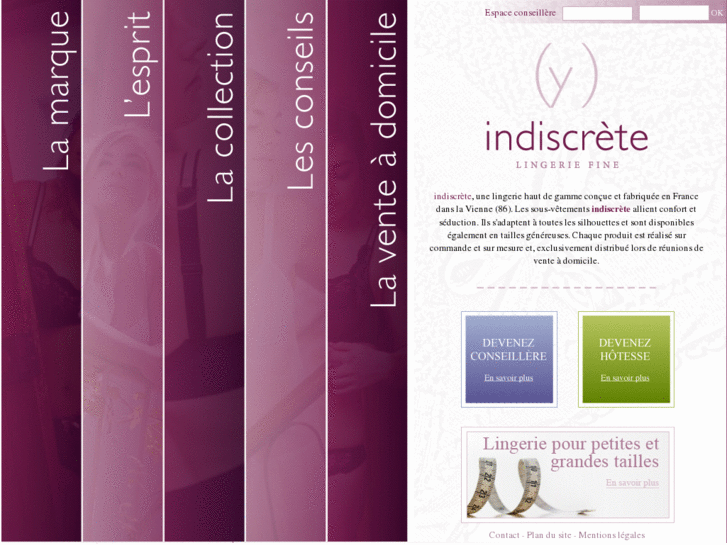 www.lingerie-indiscrete.com