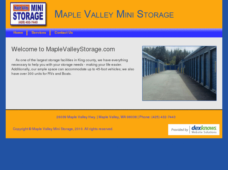 www.maplevalleystorage.com