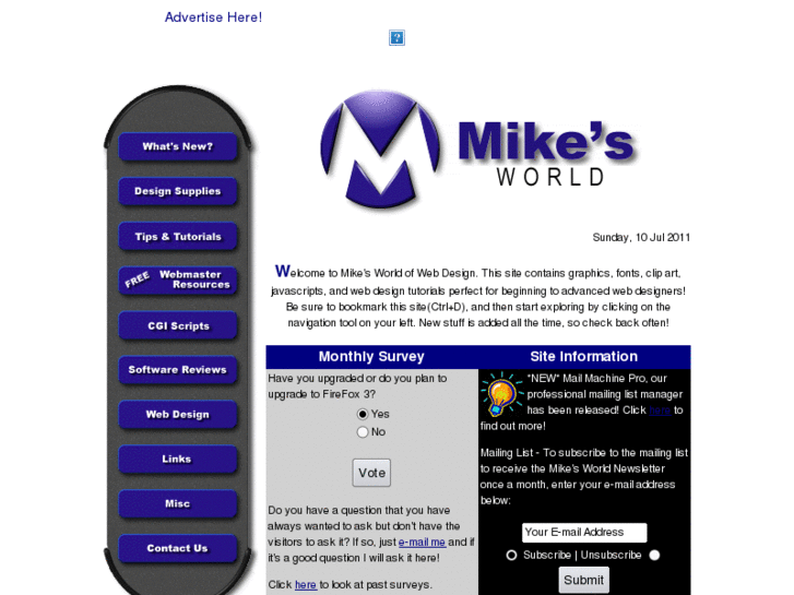www.mikesworld.net