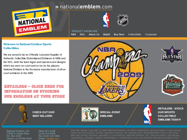 www.nationalemblemcollectibles.com
