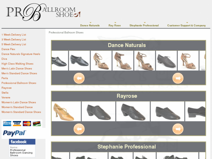 www.professionalballroomshoes.com