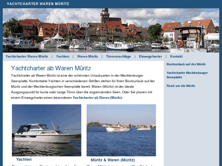 www.yachtcharter-waren-mueritz.de