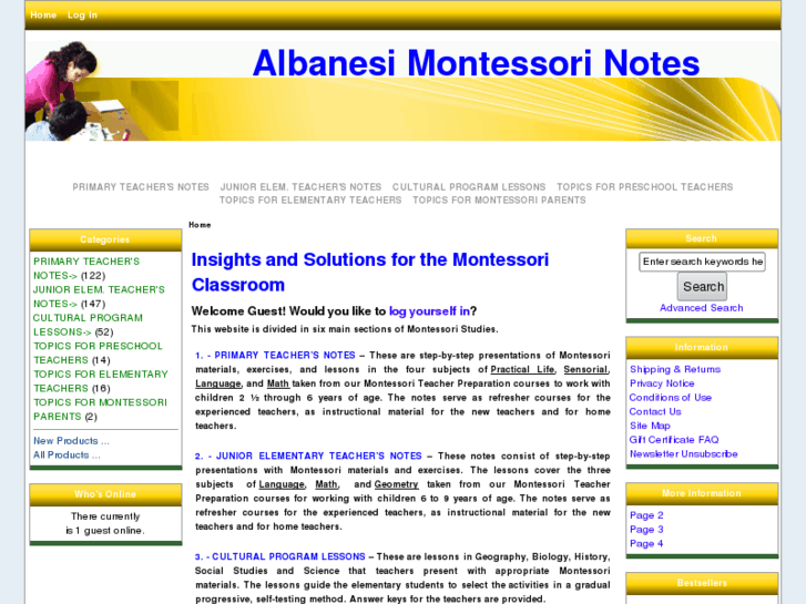 www.albanesimontessorinotes.com