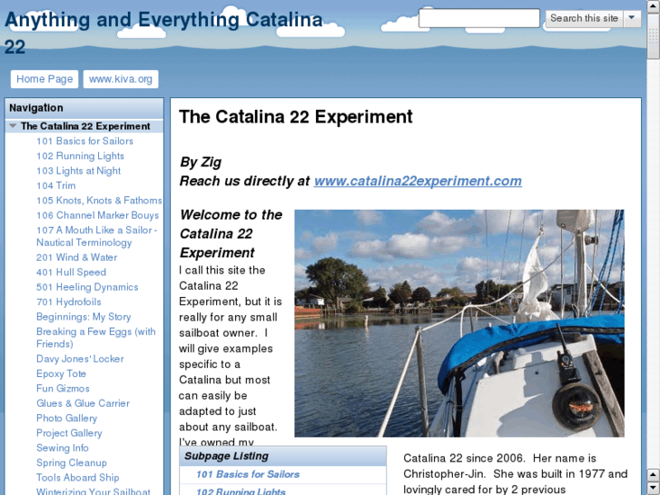 www.catalina22experiment.com