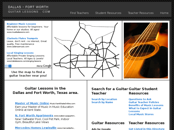 www.dallasfortworthguitarlessons.com