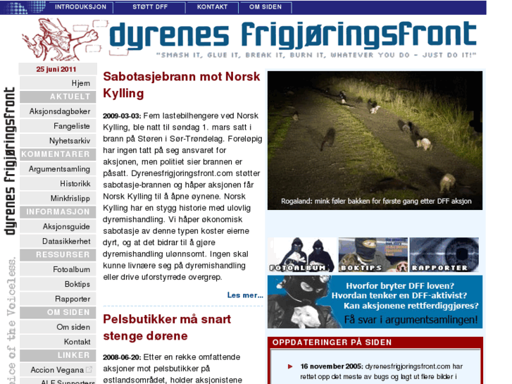 www.dyrenesfrigjoringsfront.com