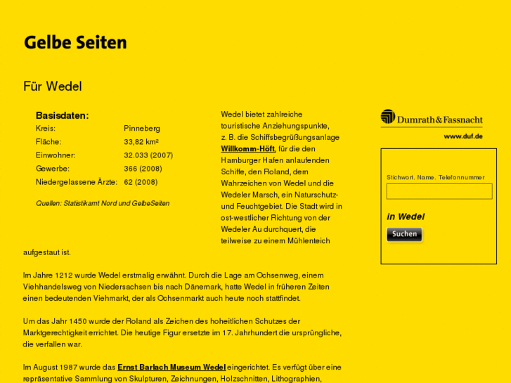 www.gelbe-seiten-wedel.com