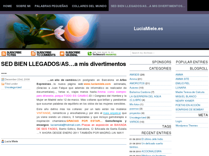 www.luciamiele.es