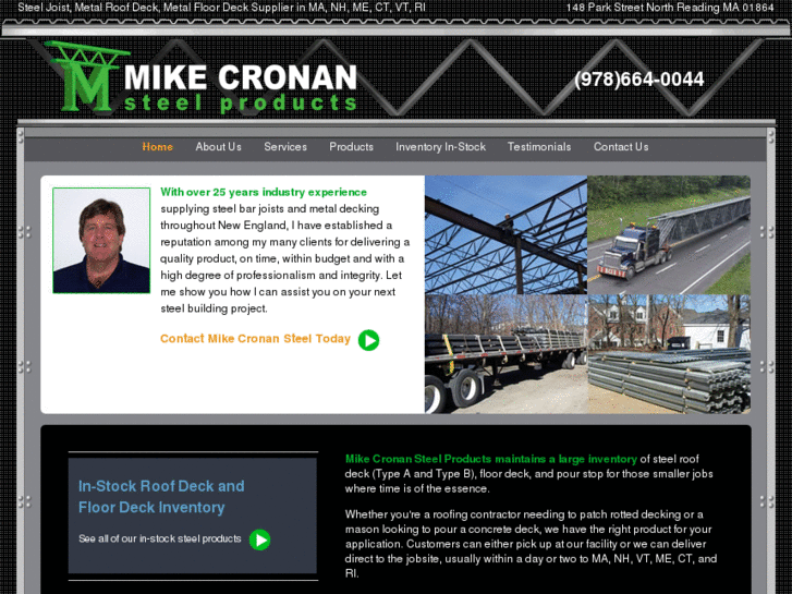 www.mikecronansteel.com