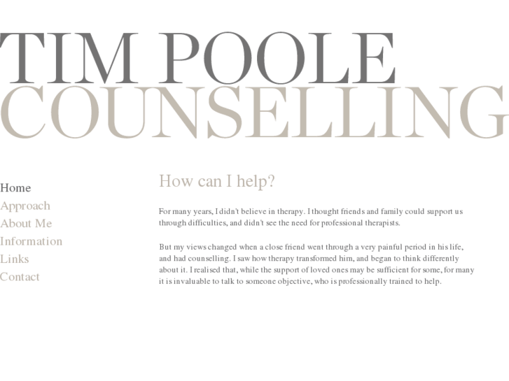 www.timpoolecounselling.co.uk