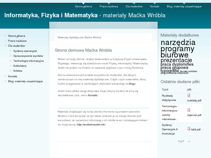 www.wrobelmaciek.info