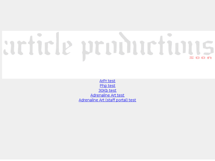 www.articleproductions.co.uk