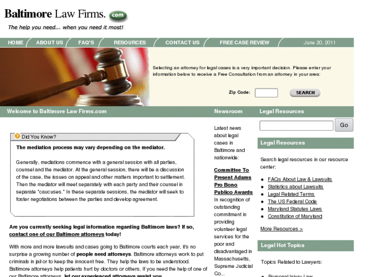 www.baltimorelawfirms.com