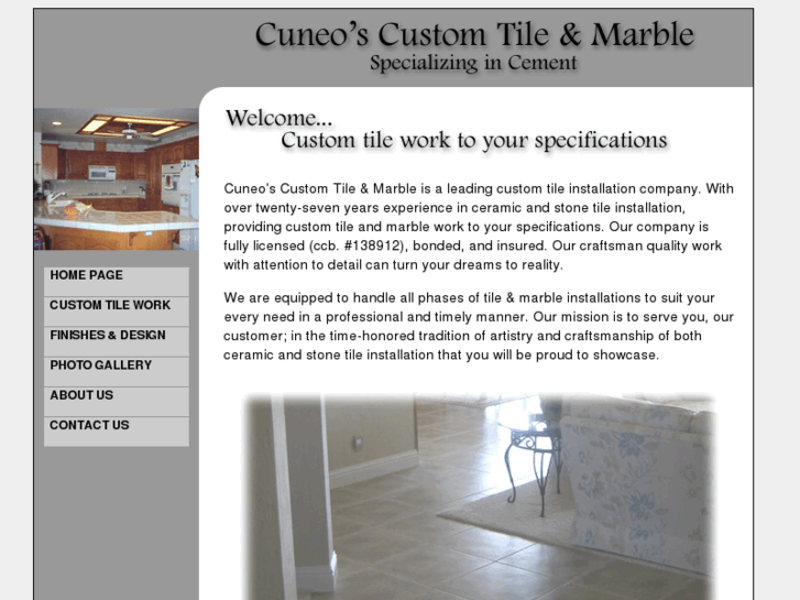 www.cuneoscustomtileandmarble.com