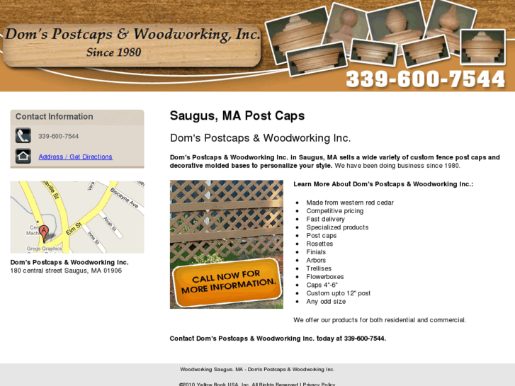 www.customfencepostcaps.com