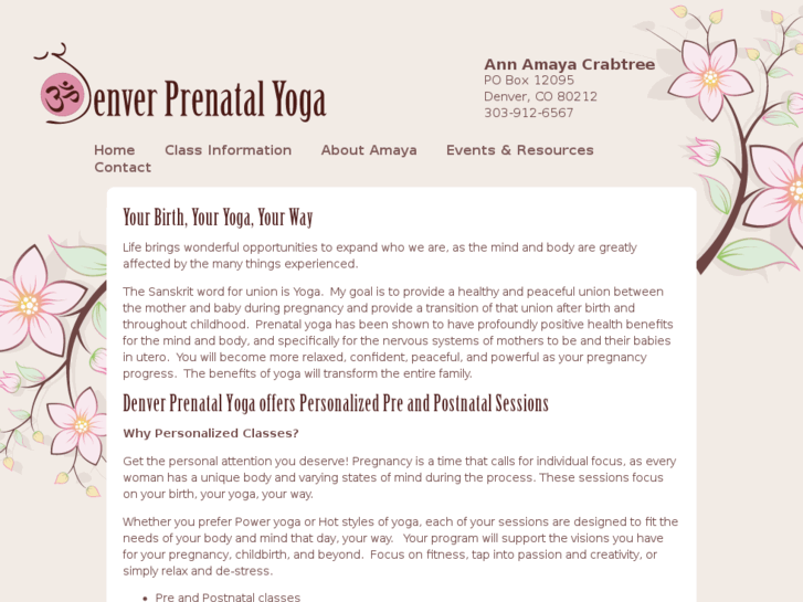 www.denverprenatalyoga.com