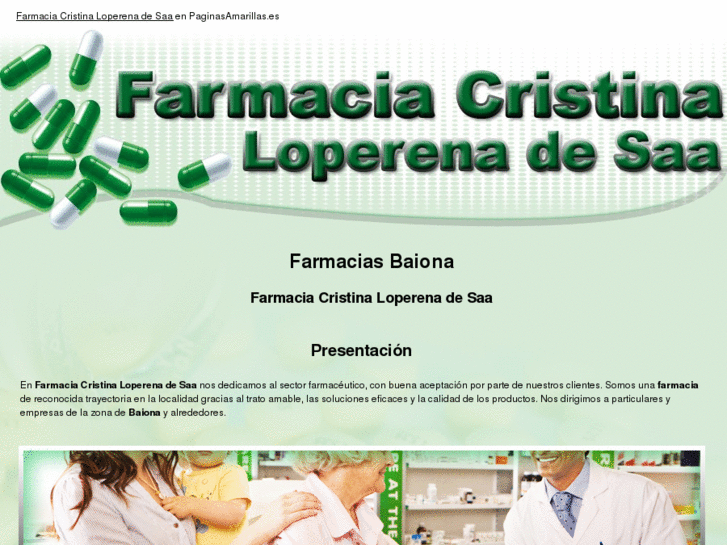 www.farmaciacristinaloperenadesaa.com