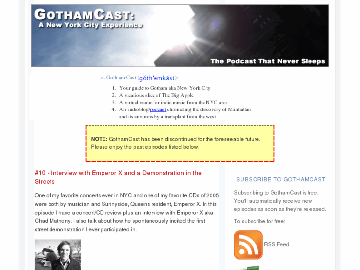 www.gothamcast.com