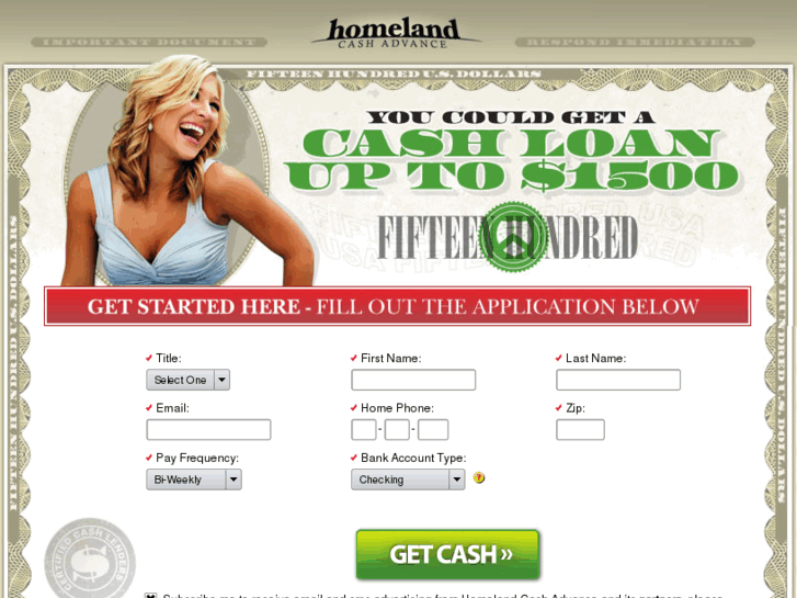 www.homelandcashadvance.com