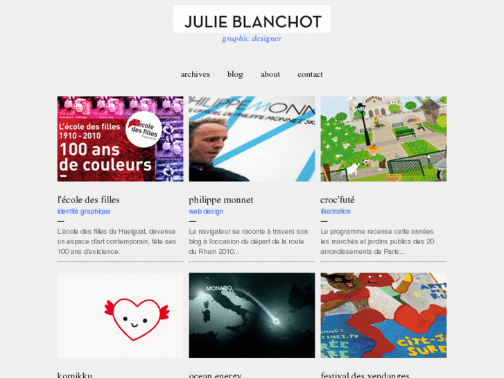 www.julieblanchot.com