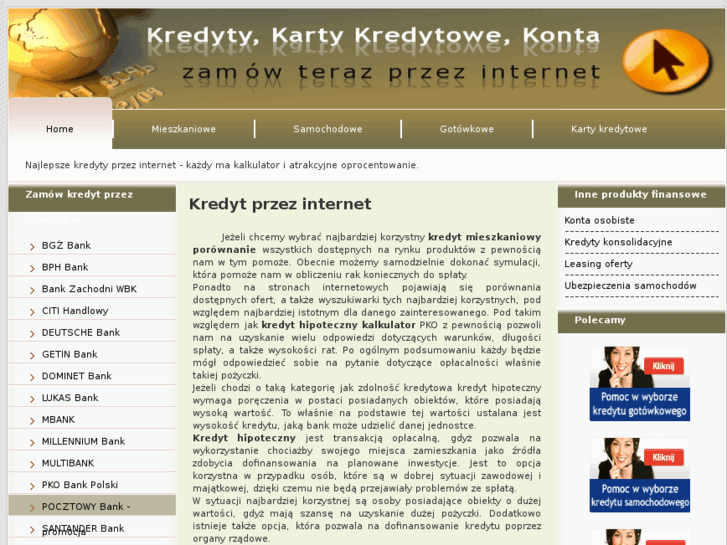 www.kredyt-przez-internet.com