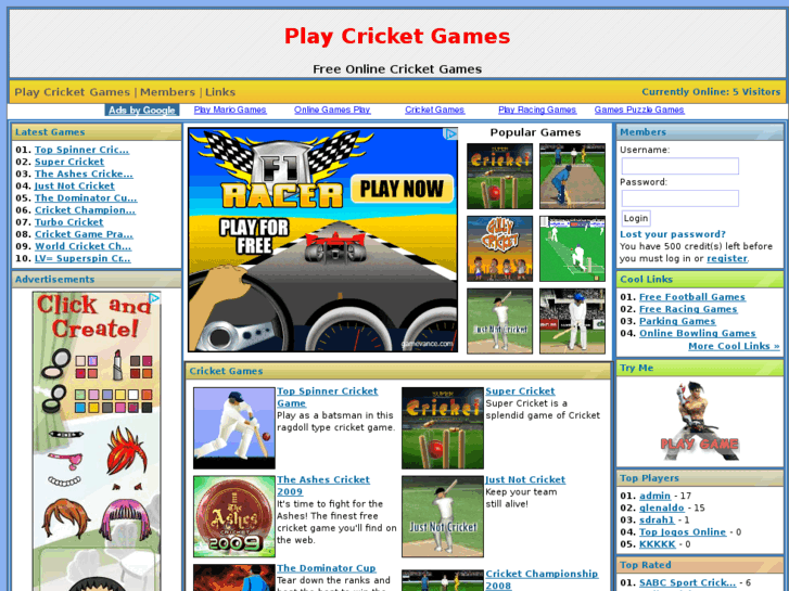 www.playcricketgames.co.uk