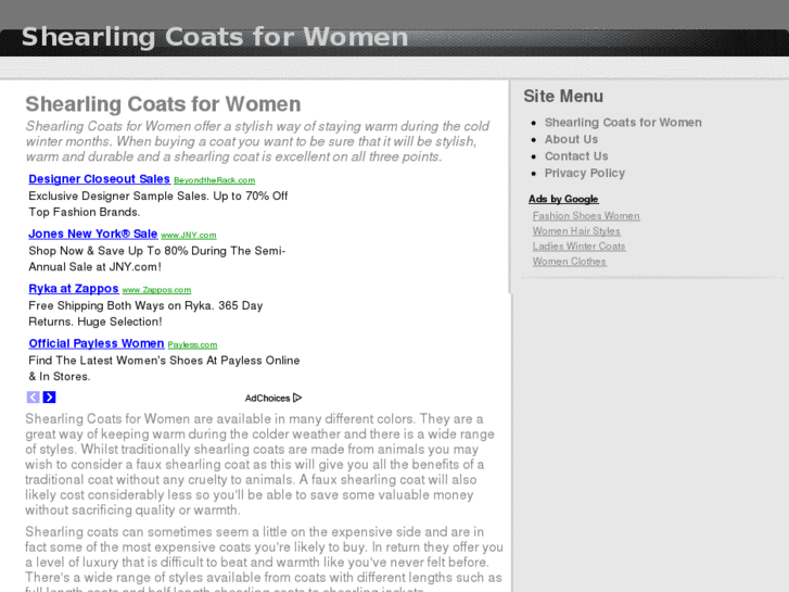 www.shearlingcoatsforwomen.net