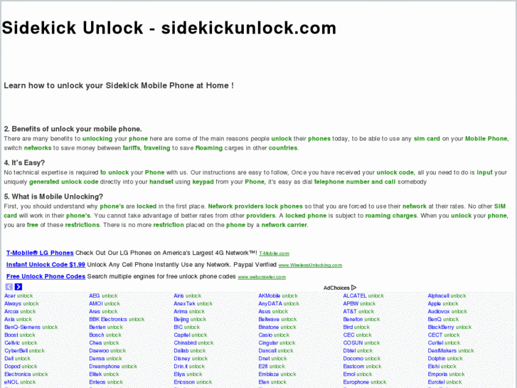 www.sidekickunlock.com