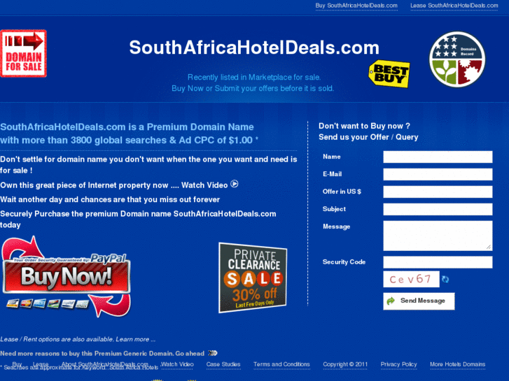 www.southafricahoteldeals.com