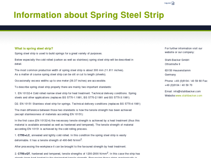 www.springsteelstrip.info