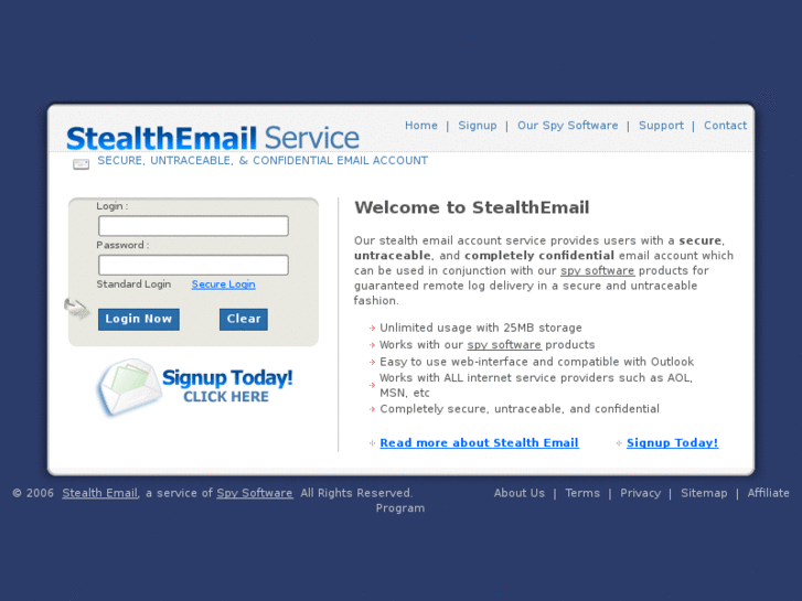 www.stealthemailservice.com