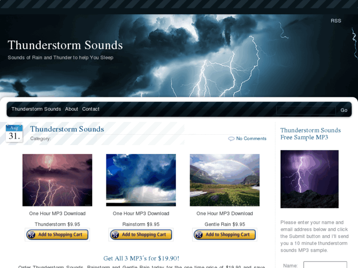 www.thunderstormsounds.org