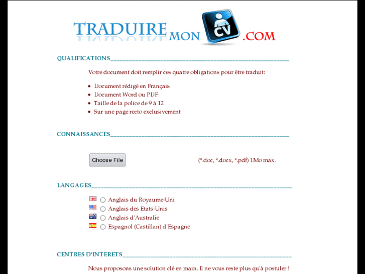 www.traduiremoncv.com