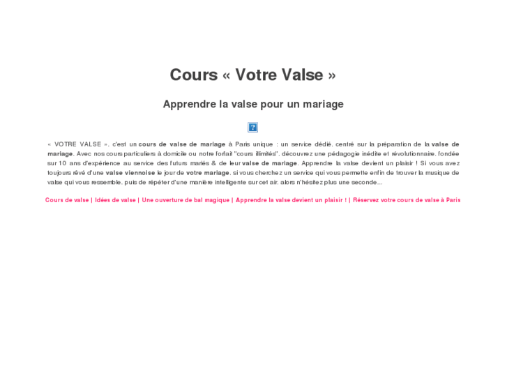 www.valse-de-mariage.com