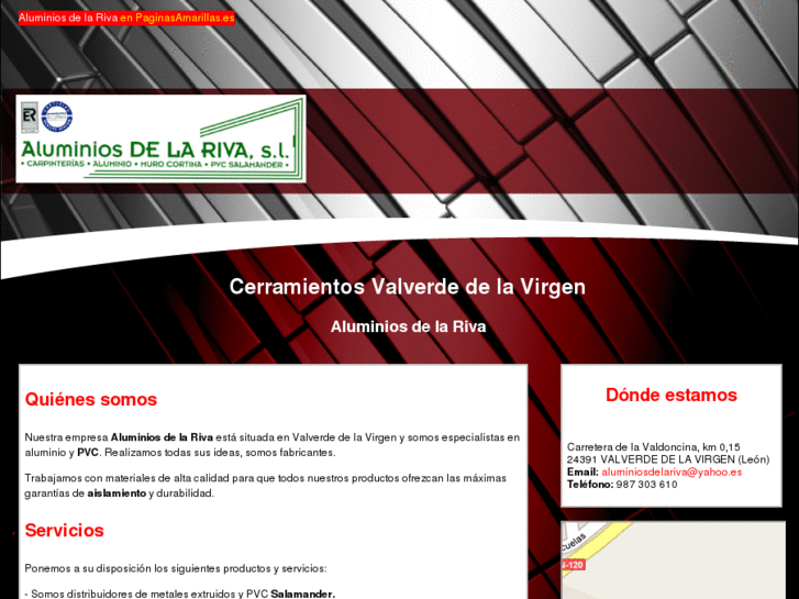 www.aluminiosdelariva.com